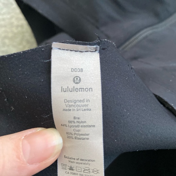 Lululemon Enlite Front Zipper Sports Bra - Picture 4 of 4